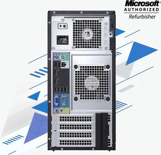 Alt view image 8 of 10 - Dell Optiplex 7010 Tower Desktop Intel Core i5 3470 8GB New 256GB SSD DVD Windows 10 Professional New Free Keyboard, Mouse,Power cord,WiFi Adapter