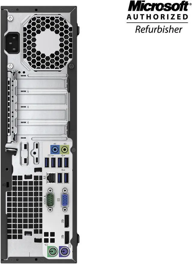 Alt view image 6 of 8 - HP EliteDesk 800 G2 SFF Computer Intel Core i5 6500 8GB 128GB SSD Windows 10 Professional New Free Keyboard, Mouse,Power cord,WiFi Adapter