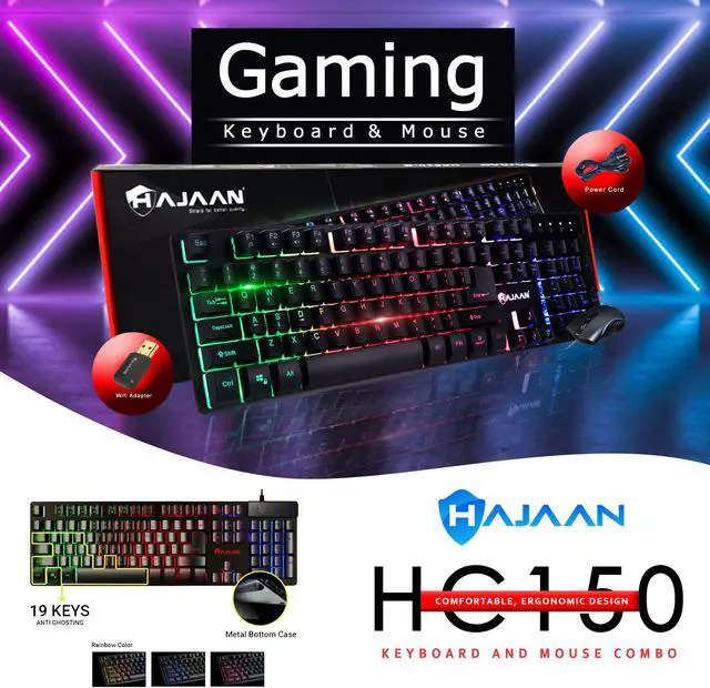 Alt view image 3 of 3 - Dell Desktop 7010 PC with " Gaming Keyboard & Mouse " Intel Core i5 3rd Gen 3470 Upto 3.60 Ghz 8GB RAM 128GB SSD Windows 10 Pro- 64 Bit Free WiFi Adapter