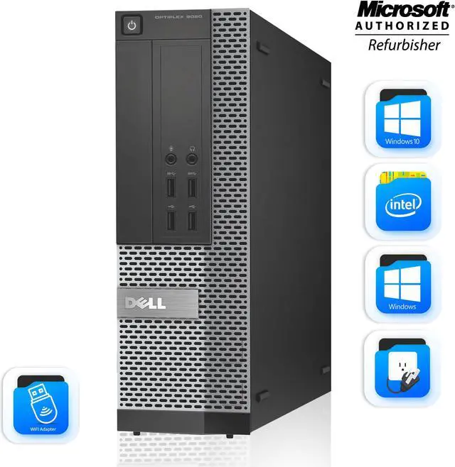 Alt view image 2 of 4 - Dell Best ever offer in Optiplex Desktop 9020 (2 Display Port)  i5 4th Gen 4570 (Upto 3.60 Ghz) 16GB Memory 1TB SSD With " Gaming Keyboard & Mouse "  Windows 10 Home -64 Bit  WiFi Adapter