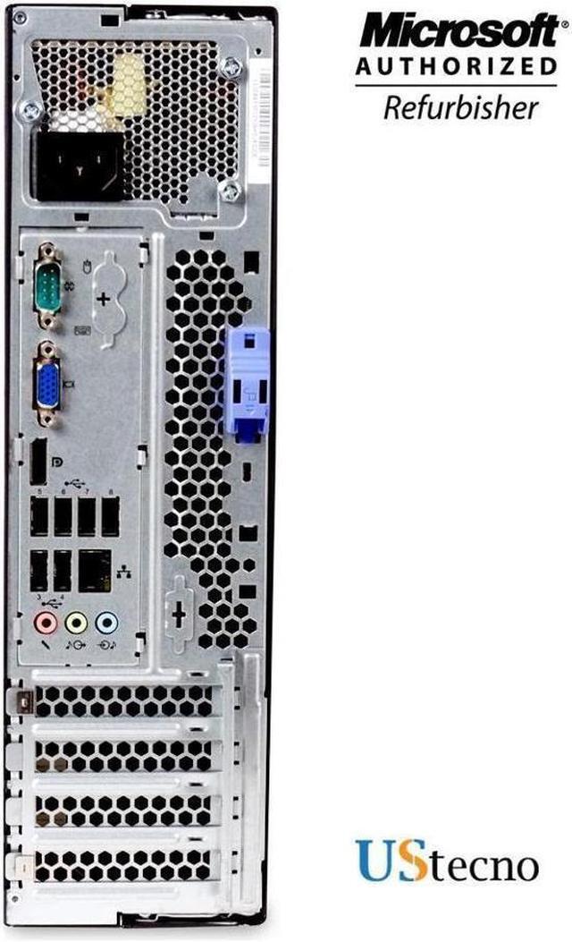 Alt view image 4 of 5 - Lenovo Thinkcentre M81 SFF Desktop PC Core i5 2nd Gen 2400 @ 3.10 Ghz (Upto 3.40 Ghz) 16GB RAM 1TB HDD With  20 inch Tecnii Monitor(HDMI) Win 10 Home New KB  & Mouse Combo - Full Set