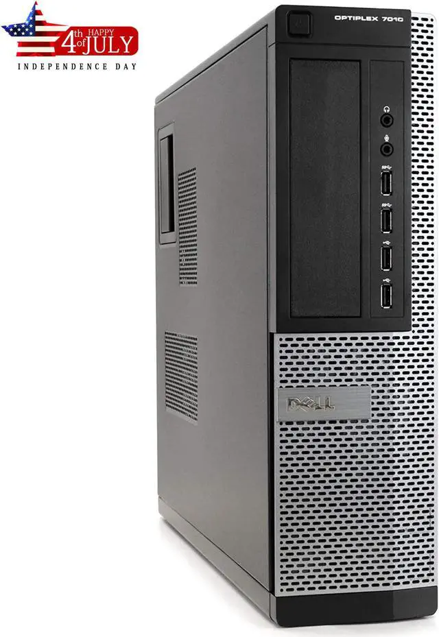 Alt view image 6 of 9 - Dell Optiplex 7010 Desktop Computer Intel Core i7 3770 8GB 1TB HDD DVD Windows 10 Home New Free Keyboard, Mouse,Power cord,WiFi Adapter