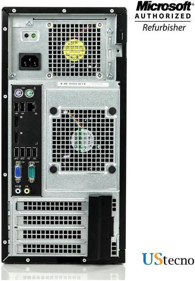 Alt view image 2 of 4 - Dell Gaming Desktop 7020 Tower Computer PC  Core i5 4th Gen 4570 3.20 Ghz (Upto 3.60 Ghz) 16GB Memory 1TB SSD Nvidia Geforce 1030 2GB Win 10 Home New Wired KB & Mouse Combo, WiFi