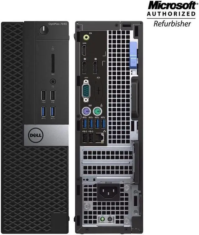 Alt view image 3 of 4 - DELL Optiplex 7040 SFF Desktop PC Computer Core i5 -6th Gen 6500 3.20Ghz upto 3.60 Ghz 8GB RAM 1TB SSD With BrandNew 24" Screen Monitor (HDMI) New Wired KB & Mouse Combo , WiFi Adapter