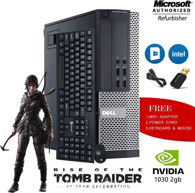 Refurbished: Dell Optiplex 9020 SFF Gaming Desktop PC Core Refurbished: Dell Optiplex 9020 SFF Gaming Desktop PC Core