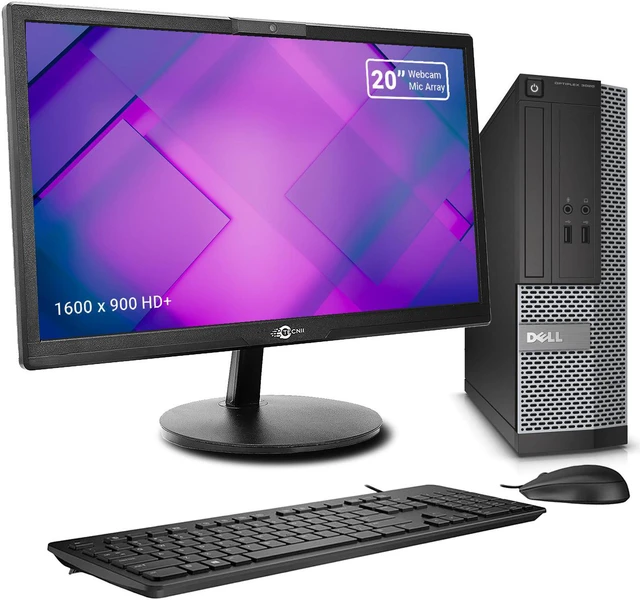 Refurbished: Dell Optiplex 3020 SFF Desktop PC Core i5 4th Gen