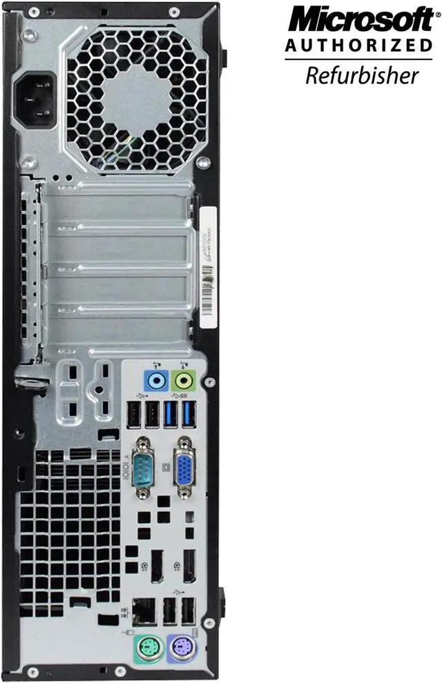 Alt view image 3 of 7 - HP ProDesk 600 G1 SFF Desktop Computer Core i5 4570 16GB RAM 512GB SSD With Brand 20" video-calling monitor, Windows 10 Pro, New Free Keyboard, Mouse,Power cord,WiFi Adapter