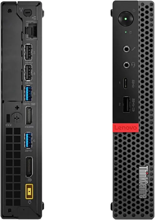 Alt view image 3 of 5 - Lenovo Thinkcentre M920x Tiny, 22-inch Monitor, Intel Core I7-8700 8th Gen, 16GB RAM 512GB SSD, Windows 11 Professional Desktop Computer