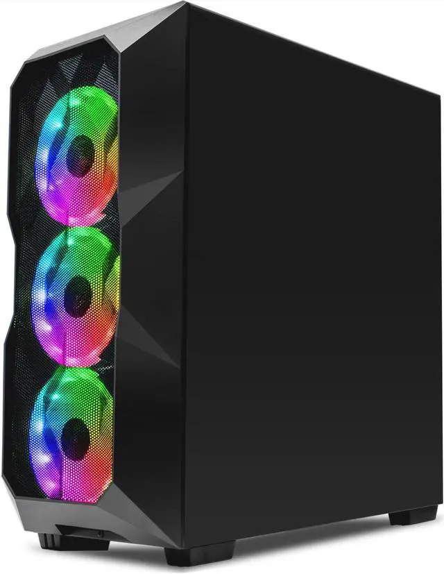 Alt view image 6 of 7 - AQVIN - AQB70 Gaming Desktop Tower PC - Intel Core I7 Up to 4.0 GHz - RTX GeForce 3050 6GB GDDR6 - 32GB RAM - 1TB SSD - Windows 10 Pro - RGB Keyboard & Mouse