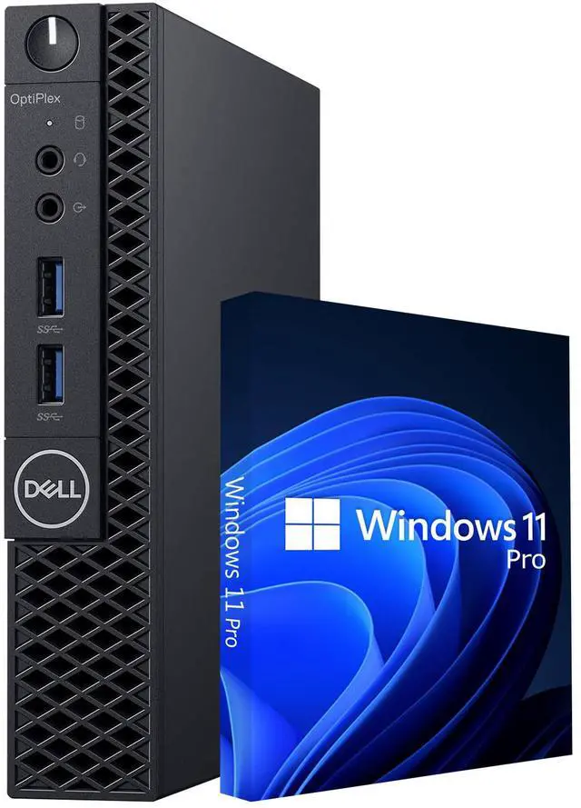 Main image of Dell OptiPlex 3070 Micro Mini/Tiny PC Windows 11 Pro Computer- Intel Hexa-Core I5-9500T Processor Up to 3.70 GHz | 16GB DDR4 RAM | 512GB NVMe SSD | Free Wireless Keyboard Mouse