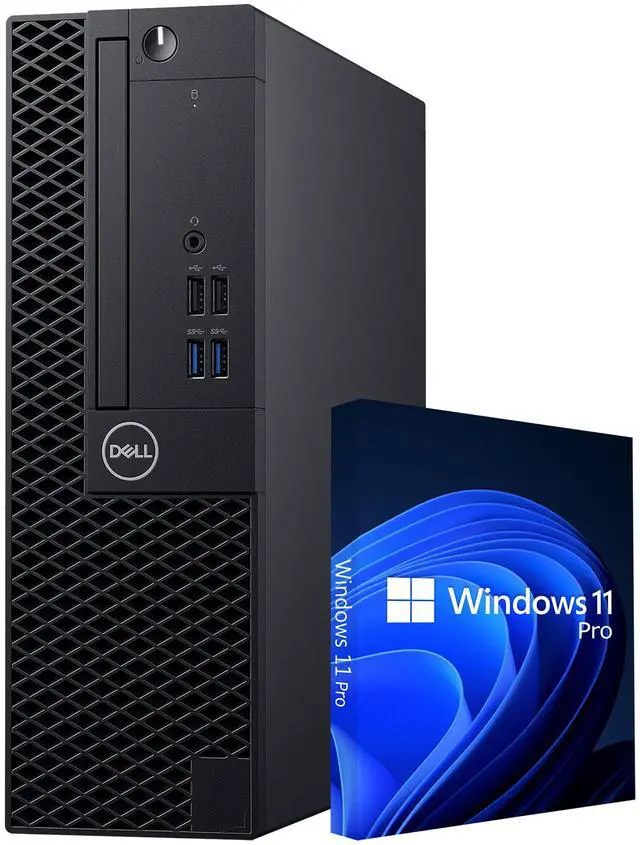Main image of Dell OptiPlex 3070 SFF Windows 11 Pro Desktop Computer - Intel Hexa Core I5-8500 CPU Up to 4.10GHz | 8GB DDR4 RAM | 512GB NVMe SSD | HDMI | Free WiFi & Bluetooth Adapter