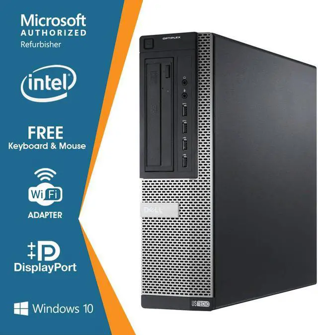 Refurbished: DELL OptiPlex 9010 Desktop PC Computer Core i5 3470