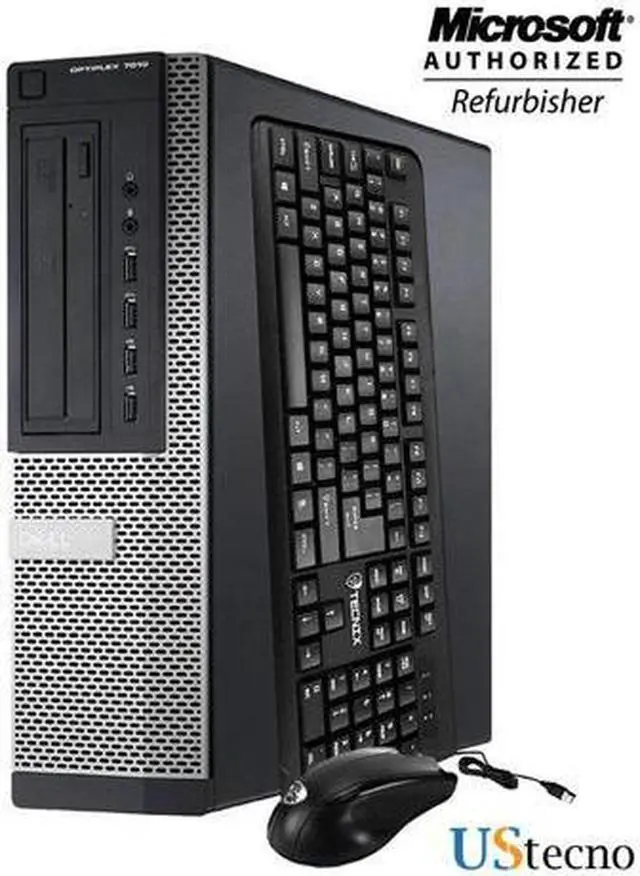 Alt view image 2 of 5 - Dell Optiplex 7010 Business Desktop Computer, Intel Quad Core i5-3570 up to 3.6GHz Processor, 8GB DDR3 RAM, 1TB SSD, USB 3.0, Wifi, Windows 10 Professional