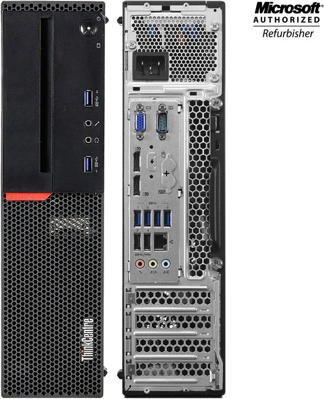 Grade A - Lenovo ThinkCentre M800 Small Form Factor (SFF) Core I5 6th Gen  6500 @ 3.20Ghz (Upto 3.6 Ghz) Dual Monitor Support / USB 3.0 / Free  Keyboard