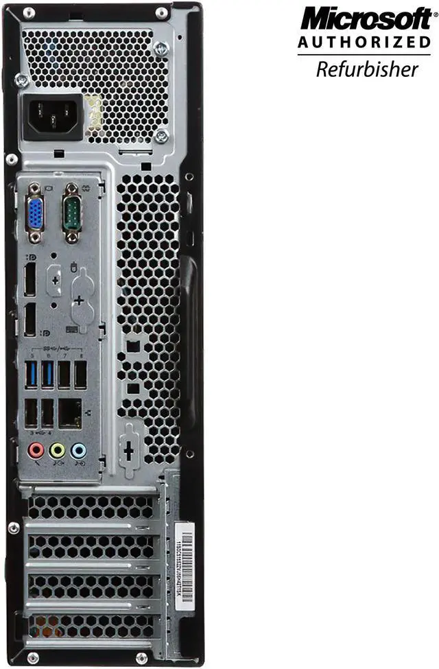 Alt view image 3 of 3 - Grade A- Lenovo ThinkCentre M83 Small Form Factor (SFF) Desktop, Core i5 4th Gen 4570 3.20Ghz (Upto 3.60 Ghz) 8GB Memory 512GB SSD Dual Display Port Windows 10 Pro Free WiFi Adapter