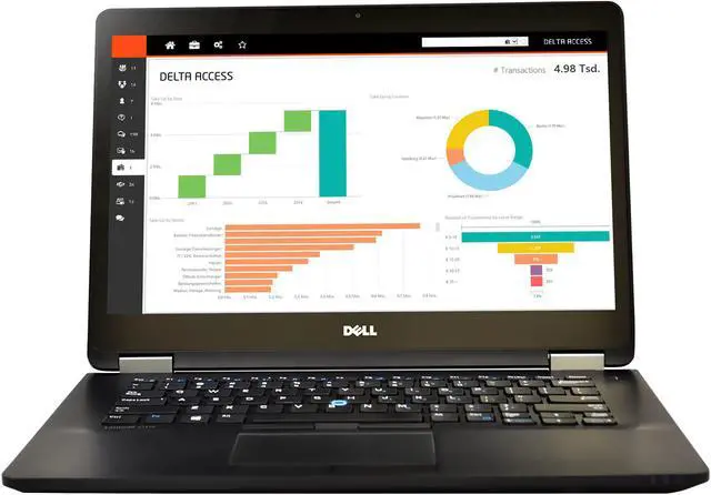 Main image of Dell Latitude E7470 Notebook |14" HD Display | Intel Core i7 6600U | Upto 2.60 Ghz | 16GB DDR4 | Memory | 256GB SSD | Webcam, Backlit Keyboard | HDMI | Windows 10 Pro- 64 Bit