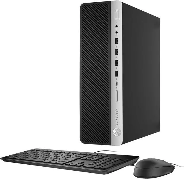 Main image of HP EliteDesk 800 G3 SFF (Small Form Factor) Desktop Core i5 6th Gen 6500 @ 3.20 Ghz (Upto 3.60Ghz) 8GB Memory (Support upto 64 GB Memory) 256GB SSD USB 3.0 Win 10 Pro Free WiFi Adapter