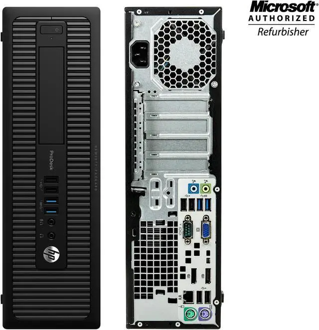 Alt view image 4 of 6 - HP 600 G1-SFF Desktop Computer Intel Core i5 4th Gen 4570 (3.20GHz) 8 GB DDR3 512 GB SSD Windows 10 Pro 64-Bit A Grade