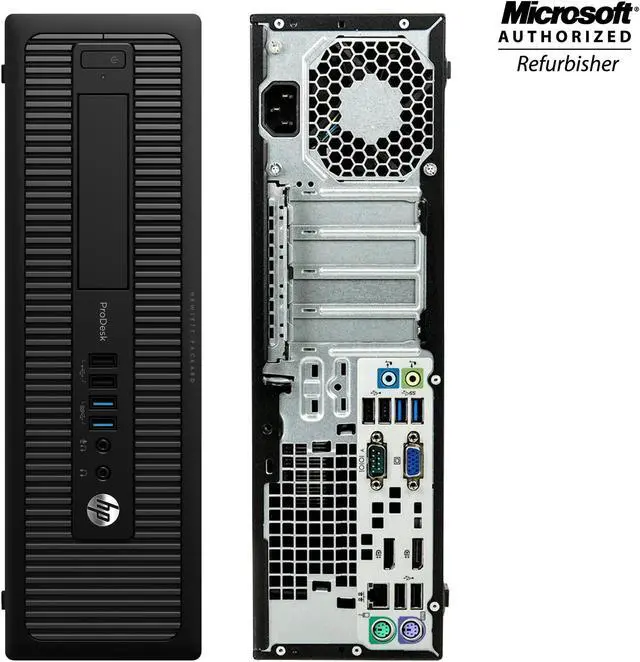 Alt view image 4 of 6 - HP 600 G1-SFF Desktop Computer Intel Core i5 4th Gen 4570 (3.20GHz) 16 GB DDR3 512 GB SSD Windows 10 Pro 64-Bit A Grade