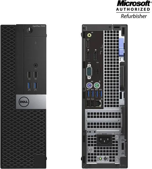 Alt view image 3 of 5 - Gaming Desktop PC Dell Optiplex 7040 SFF Core i5 6th Gen up to 3.60Ghz 8GB DDR4 RAM New 256GB SSD With NVIDIA Geforce GT 1030 2GB DDR4 - Windows 10 Pro , HDMI With New Keyboard, Mouse, Power cord