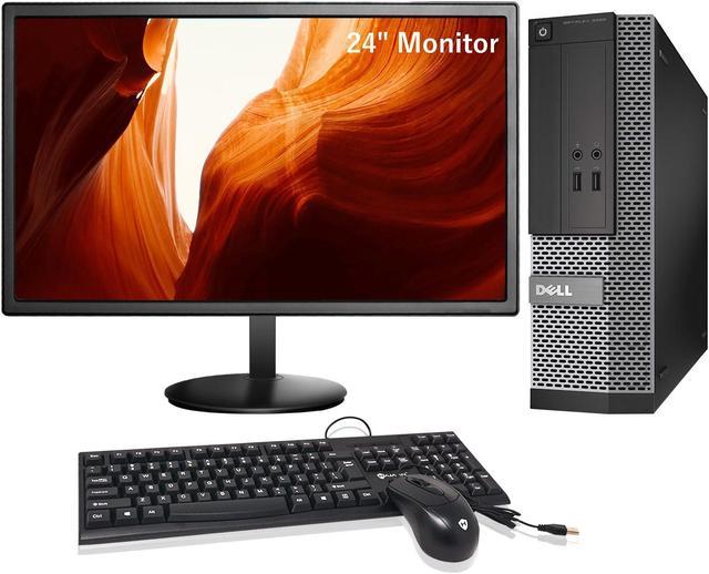 Dell OptiPlex 3020 SFF Small Form Computer Desktop PC | Intel Quad Core i5  Processor | 8GB RAM | 1TB HDD | WiFi + Bluetooth | 24