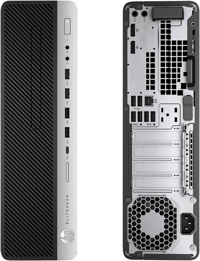 Refurbished: HP EliteDesk 800 G3 SFF Gaming Desktop Computer PC