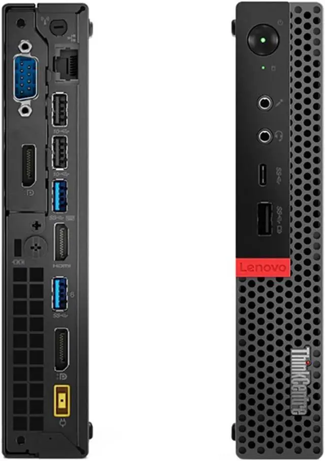 Alt view image 5 of 6 - Lenovo ThinkCentre M920x Mini Tiny Business Desktop PC, Intel Core i7 8th Gen 3.2GHz, 16GB DDR4 RAM, 1TB SSD, With New Wireless Keytboard & Mouse Combo, WiFi, HDMI, Bluetooth, Windows 11 Pro Grade A
