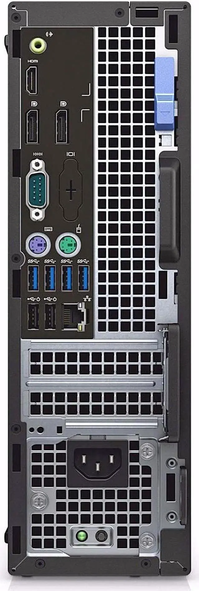 Alt view image 5 of 6 - DELL Desktop Computer 7040-SFF Intel Core i7 Processor (3.40GHz) ,16GB DDR4 - 1TB SSD, DVD, HDMI, Windows 10 Pro 64-bit, Keyboard & Mouse - Black