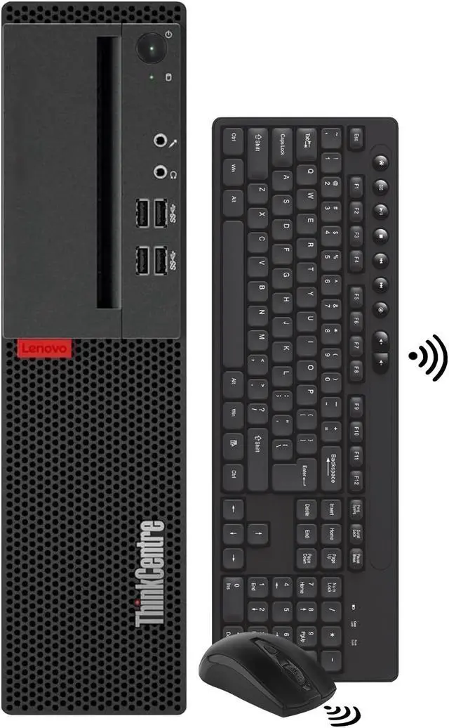 Main image of Lenovo Desktop Computer ThinkCentre M910s SFF PC Intel Core i7 6th Gen 6700 (upto 4.00 GHz) 16GB DDR4 RAM 1TB SSD With Windows 10 Pro, HDMI, New Wireless Keyboard & Mouse (Refurbish PC)