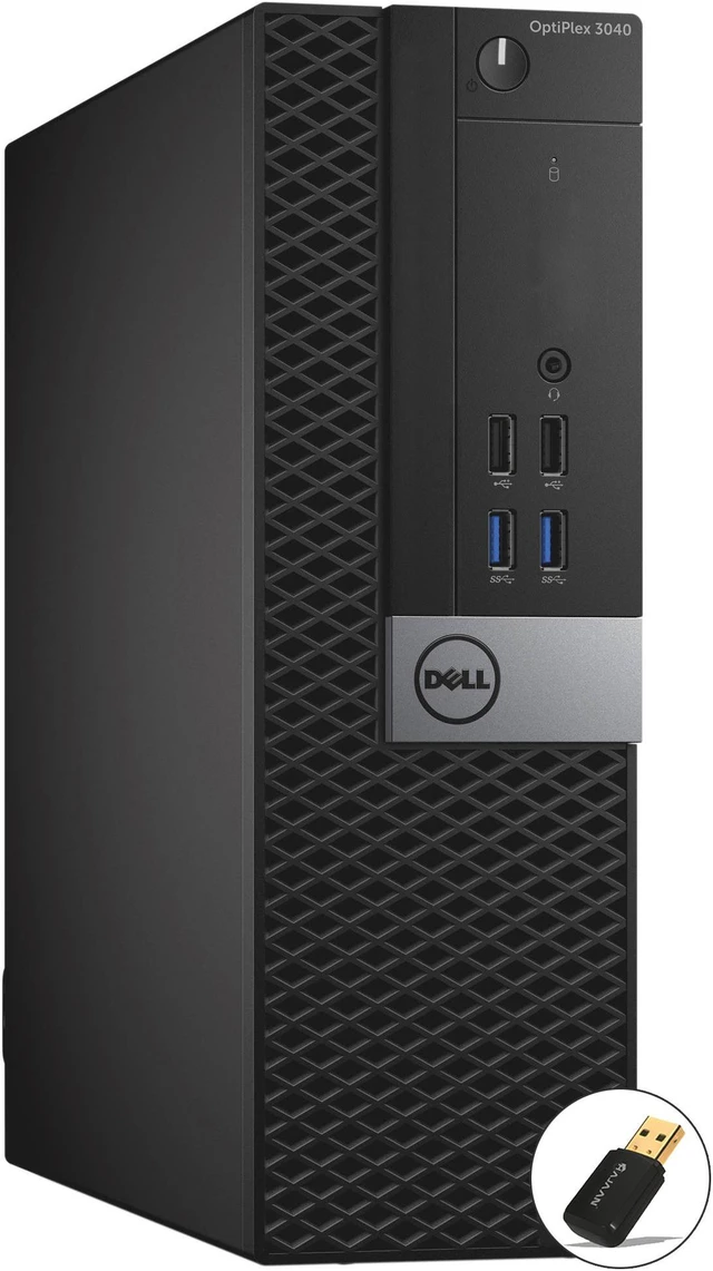 Alt view image 2 of 5 - Dell Optiplex 3040 SFF, i5-6500, 3.20GHz, 8GB 256GB SSD, WIFI, Mouse and Keyboard, Windows 10 Pro