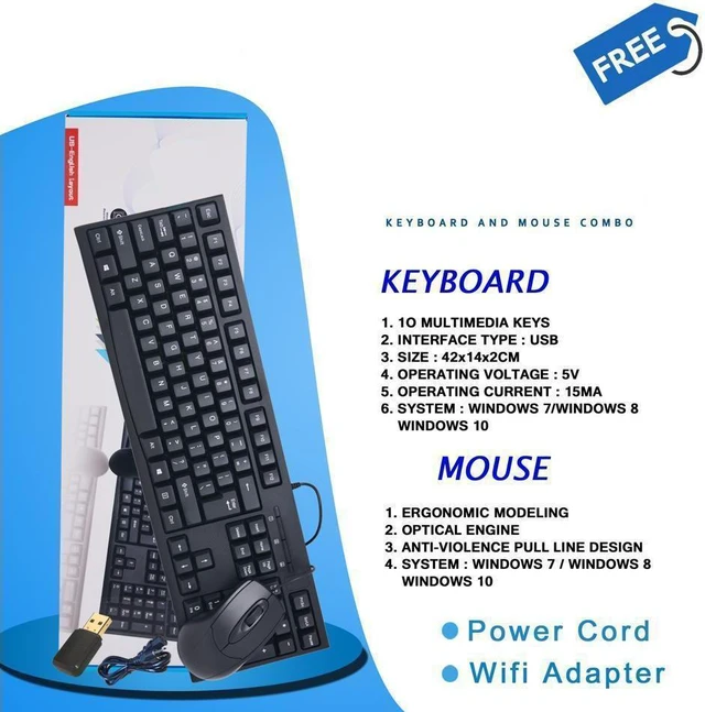 Alt view image 5 of 5 - Dell Optiplex 3040 SFF, i5-6500, 3.20GHz, 8GB 256GB SSD, WIFI, Mouse and Keyboard, Windows 10 Pro