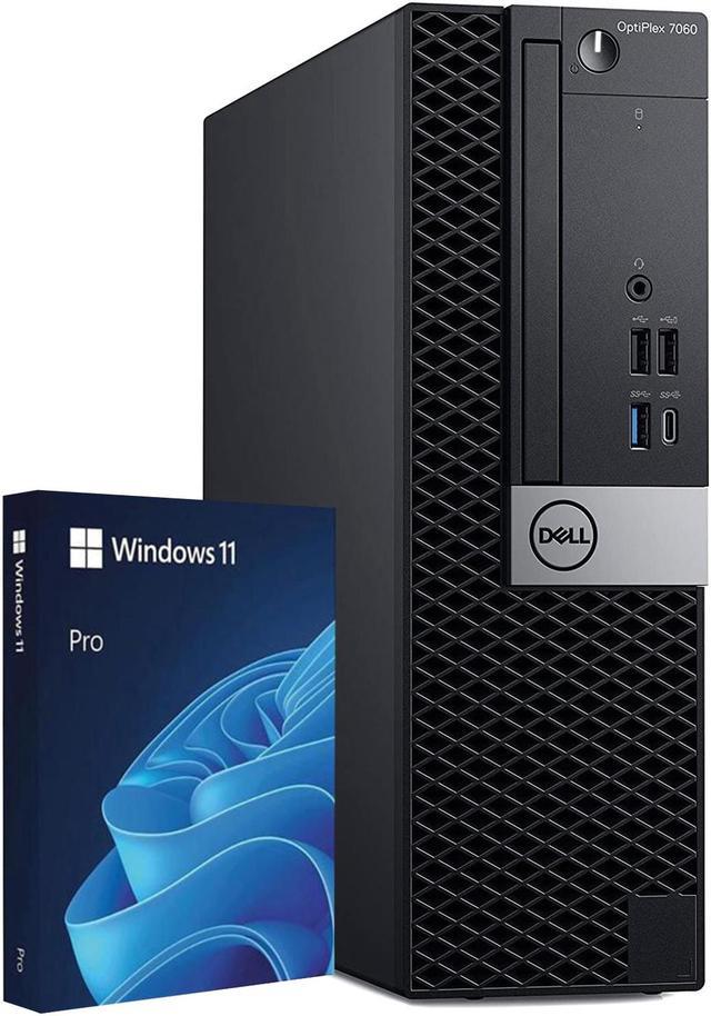 Dell OptiPlex 7060 Windows 11 Pro Desktop Computer SFF, Intel 8th Gen  i5-8500 Hexa Core,32GB DDR4 Ram 512GB NVMe M.2 SSD, AX210 Built-in WIFI 6E  & 