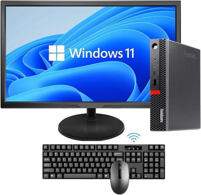 Windows 11 Lenovo ThinkCentre Tiny Core i7 32GB RAM 1TB SSD Wi-Fi PC  Desktop