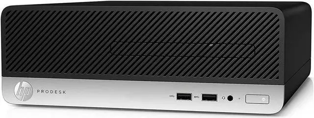 Alt view image 2 of 7 - Desktop PC HP ProDesk 400 G4 SFF Business Computer (Core i5-7500 7th GEN/ 8GB RAM/ 512GB SSD/ Windows 10 Pro) Intel Processor - Black/Silver