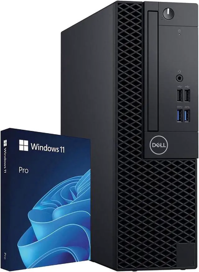 Alt view image 4 of 5 - DELL Business Desktop OptiPlex 3060-SFF Intel Core i5 8th Gen 8500 (3.00GHz) 16GB DDR4 256 GB M.2 NVMe SSD Windows 11 Pro 64-bit