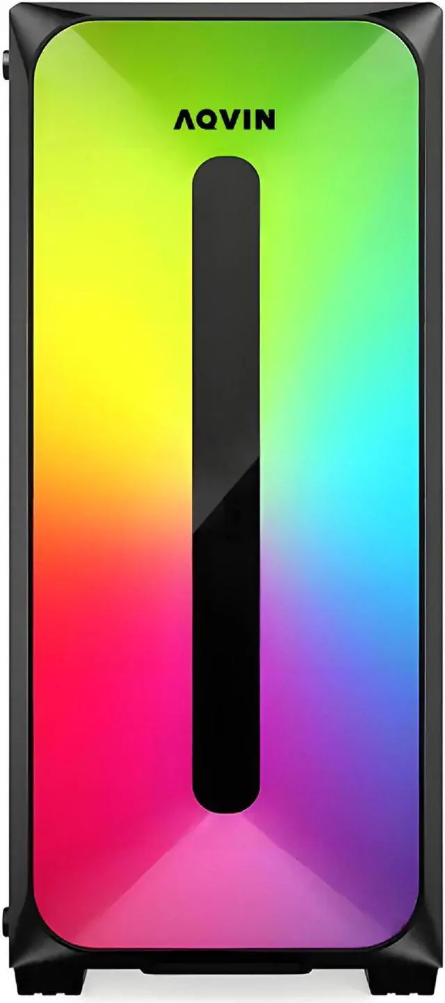 Alt view image 2 of 6 - AQVIN - AQB60 Gaming Desktop PC High-Performance Tower Computer - Core I7 Processor Up to 4.00 GHz - GeForce RTX 3050 6GB GDDR6 Gaming Card - 32GB DDR4 RAM 1TB SSD - Windows 10 Pro - RGB Fan & Light