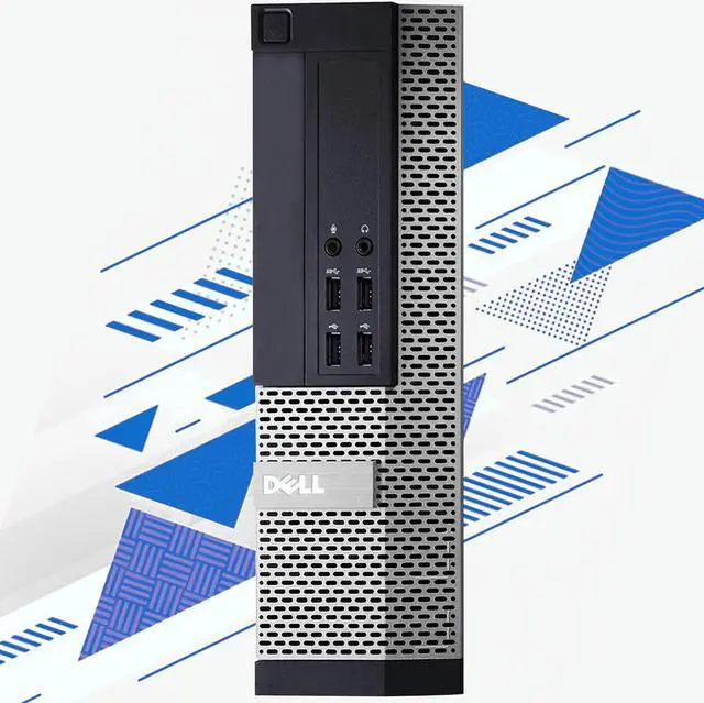 Alt view image 4 of 5 - Dell Computers OptiPlex 7010 SFF Home/ Office Desktop PC | Intel i5 Quad-Core Upto 3.60 GHZ CPU | 16GB RAM | 256GB SSD Storage | Windows 10 Pro | WIFI | Free Keyboard Mouse (Refurbish)