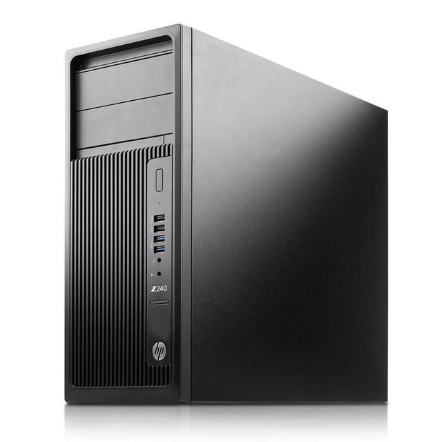 PC HP Workstation Z240 Reconditionné - Intel I5-6500, 16 Go RAM, SSD 500 Go, WiFi, Windows 11