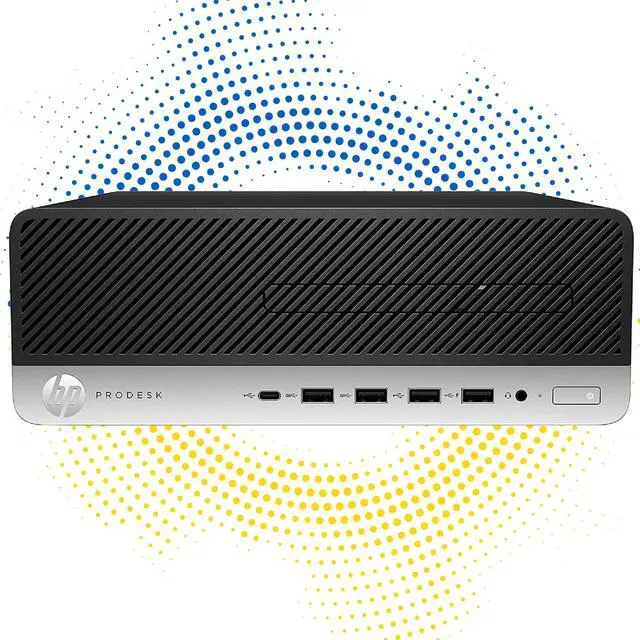 Alt view image 4 of 6 - HP ProDesk 600G4 Desktop Computer | Hexa Core Intel i5 (3.2) | 8GB DDR4 RAM | 512GB SSD Solid State | Windows 11 Professional | Home or Office PC | Wireless Keyboard and Mouse | WIFI | Bluetooth