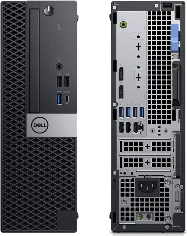 Alt view image 3 of 7 - Dell OptiPlex 7060 Windows 11 Pro Desktop Computer SFF| Intel Hexa Core 8th Gen i5-8500 | 32GB DDR4 Ram 512GB NVMe M.2 SSD | AX210 Built-in WIFI 6E & Bluetooth 5.2 | Wireless Keyboard & Mouse(REFURB_)