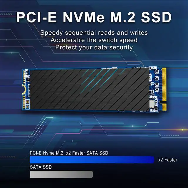 Alt view image 5 of 7 - HP ProDesk 600 G4-MINI/Tiny Business Desktop Computer - Intel Core i5-8500T 16GB DDR4 512 GB NVMe SSD Windows 11 Pro 64-bit Wireless Keyboard Mouse