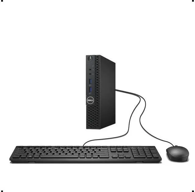 Main image of Dell OptiPlex 3060 Micro Desktop, Intel 6-Core i5-8500T Upto 3.5GHz, 16GB RAM, 256GB SSD, HDMI, DisplayPort, Wi-Fi, Bluetooth, Windows 11 Pro