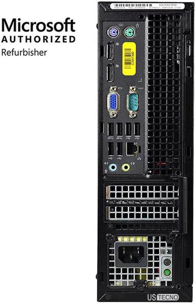 Alt view image 3 of 5 - Dell OptiPlex 9020 SFF Desktop PC Computer Intel Core i5 4570 8GB RAM 256GB SSD DVD Windows 10 Professional New Free keyboard,mouse,powercord,WiFi-Adapter