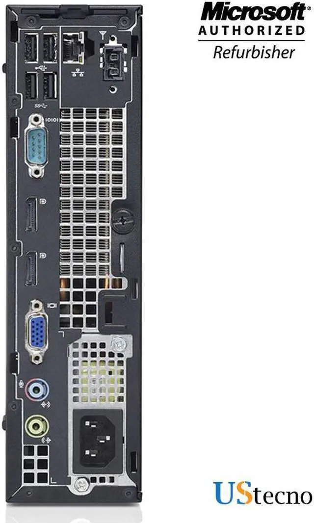Alt view image 2 of 4 - Dell Optiplex 9020 Ultra Small Form Factor Desktop Intel Core i5 4570S 4GB RAM New 256GB SSD WiFi, DVD, DP, VGA, USB 3.0,Windows 10 Pro 64 Bit