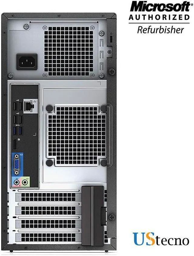 Alt view image 3 of 5 - Grade A -Dell Optiplex 3020 Tower PC Intel Core i5 4th gen 4570 (upto 3.6 GHz) 16GB New 256GB SSD+1TB DVD WiFi + Bluetooth 4.0, USB 3.0 Windows 10 Home 64 Bit