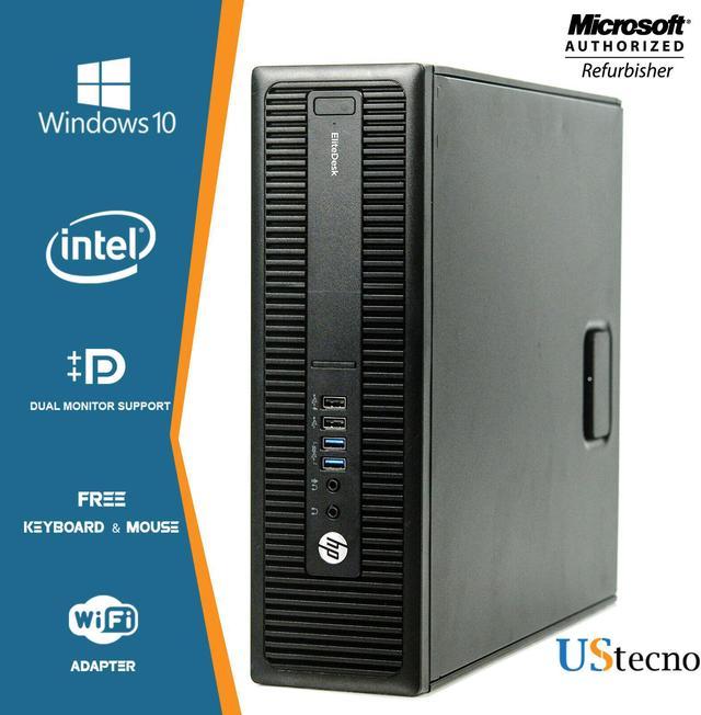 HP EliteDesk 800 G2 Desktop PC, Intel Quad-Core i5-6500 3.2GHz