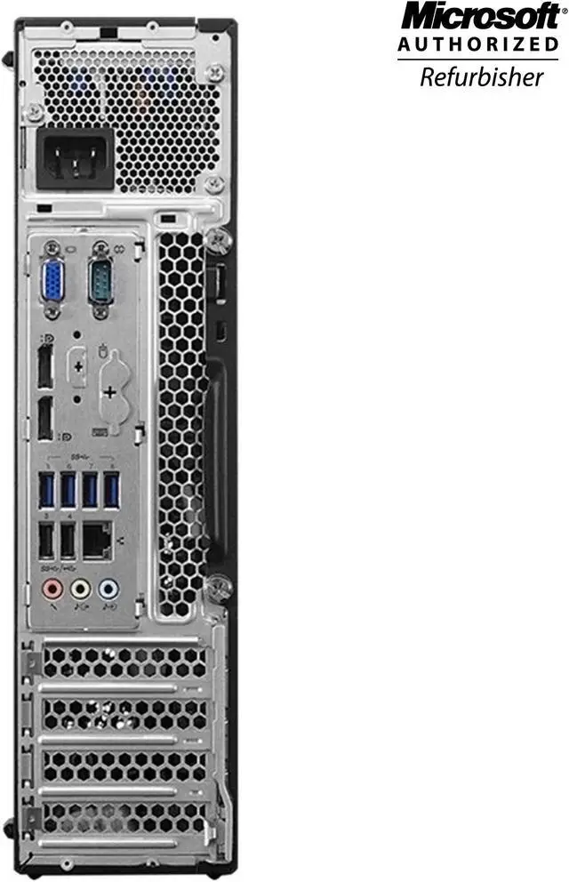 Alt view image 3 of 5 - Lenovo Thinkcentre M900 Small Form Factor (SFF)  Computer Intel Core i5 6th Gen 6500 8GB 250GB HDD  Windows 10 Home New Keyboard, Mouse,Power cord,WiFi Adapter