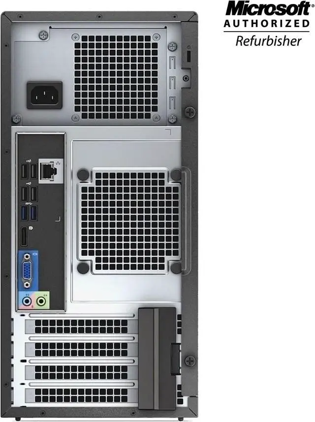 Alt view image 3 of 5 - Grade A -Dell Optiplex 3020 Tower PC Computer  Core i7 4th Gen 4770 8GB NEW 256GB SSD @ 3.4GHz /USB 2.0 /DP Port Windows 10 Professional -64 Bit Free WiFi Adapter