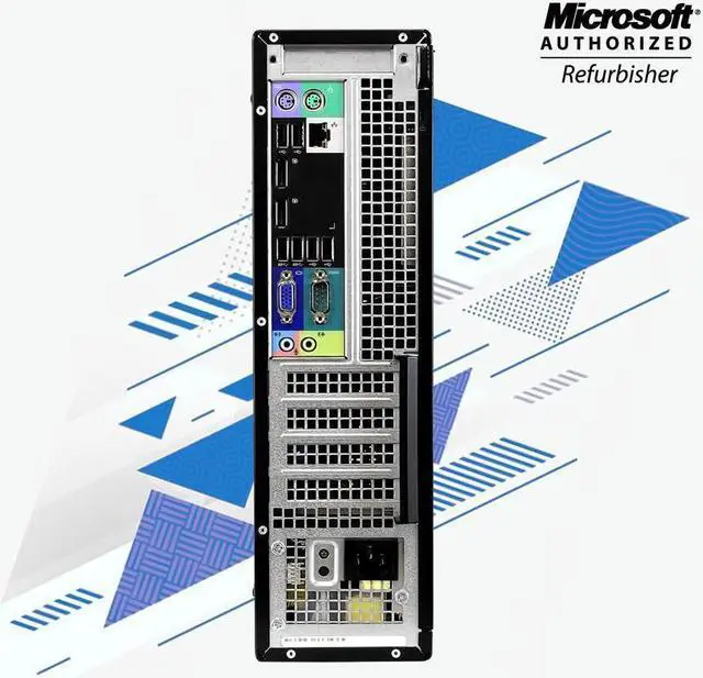 Alt view image 2 of 4 - dell desktop 7010 Grade A PC Computer intel Core i5 3rd Gen 3470 Upto 3.60 Ghz 8GB RAM 512GB SSD Windows 10 Home- 64 Bit New Wired KB , Mouse, 2 X DP Port, 10 X USB Ports Free WiFi Adapter