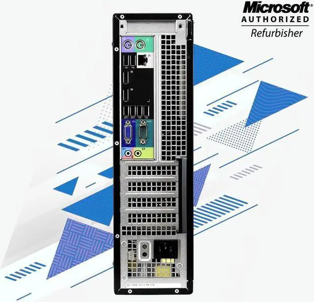 Alt view image 7 of 9 - Dell Optiplex 7010 Desktop Computer Intel Core i7 3770 8GB 1TB HDD DVD Windows 10 Home New Free Keyboard, Mouse,Power cord,WiFi Adapter